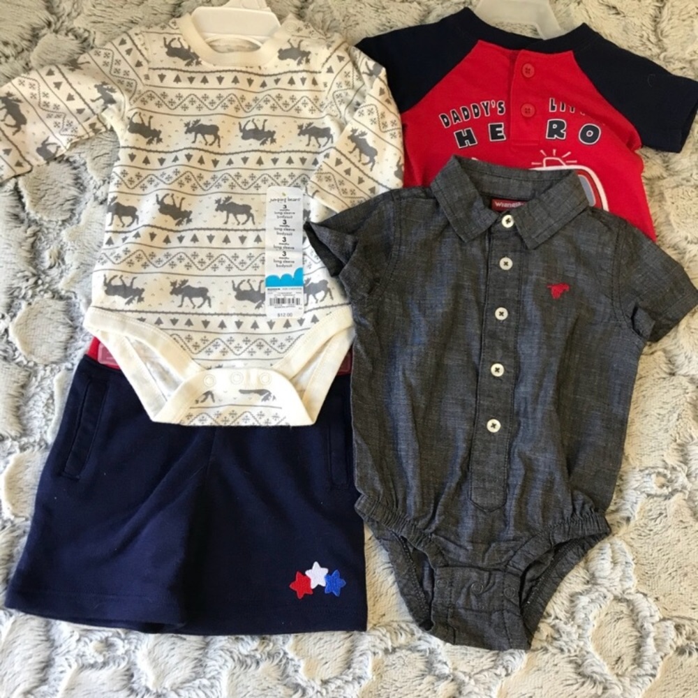 4Pc Mix/Match Sz:3-6M Set NWT D6 - Picture 2 of 7